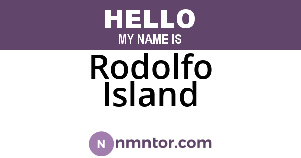 Rodolfo Island
