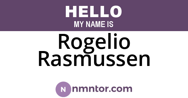 Rogelio Rasmussen