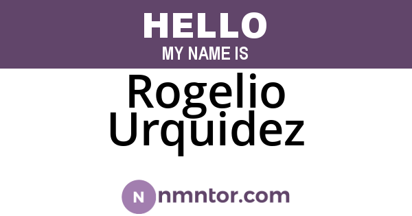 Rogelio Urquidez
