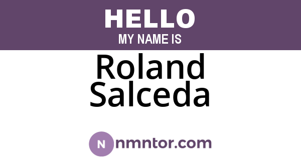 Roland Salceda