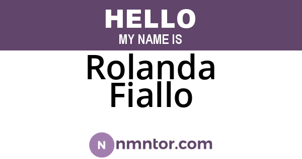 Rolanda Fiallo