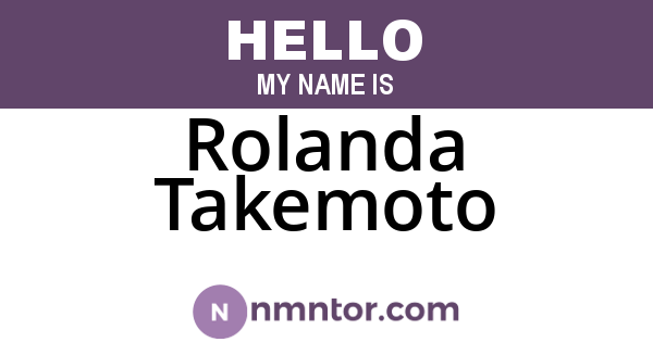 Rolanda Takemoto