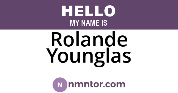 Rolande Younglas