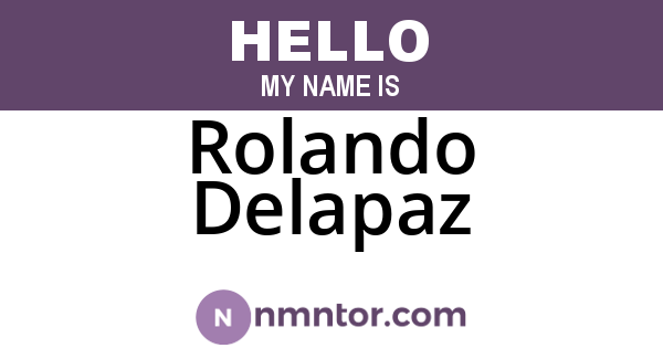 Rolando Delapaz