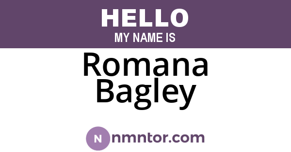 Romana Bagley