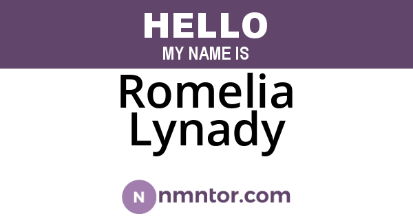 Romelia Lynady