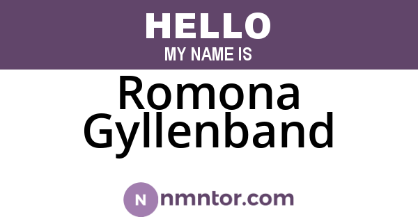 Romona Gyllenband