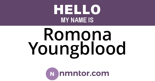 Romona Youngblood