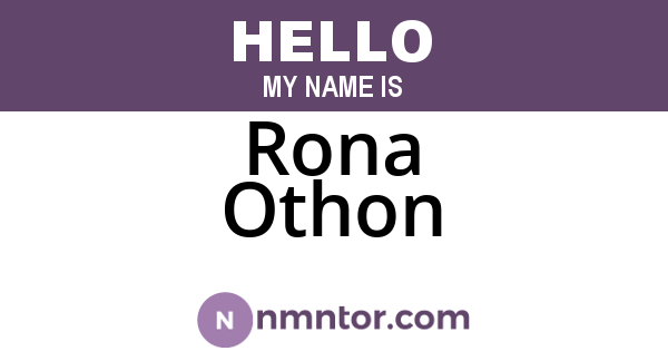 Rona Othon