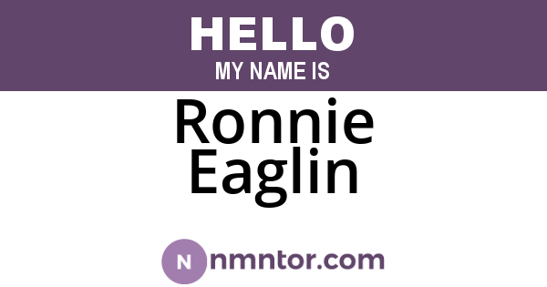Ronnie Eaglin