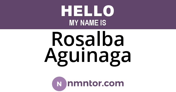 Rosalba Aguinaga