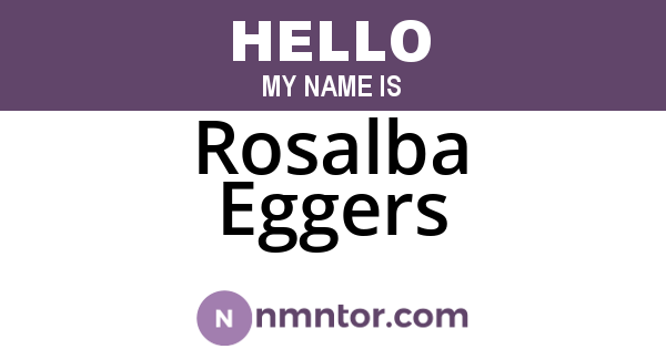 Rosalba Eggers
