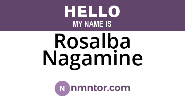 Rosalba Nagamine