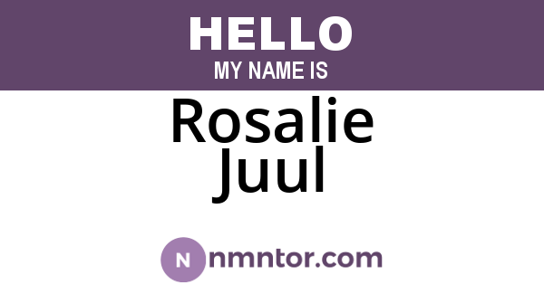 Rosalie Juul