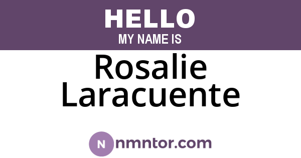 Rosalie Laracuente