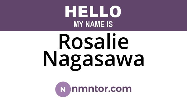 Rosalie Nagasawa