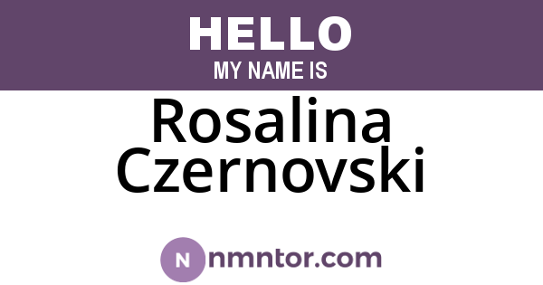 Rosalina Czernovski