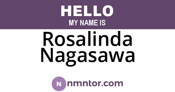Rosalinda Nagasawa