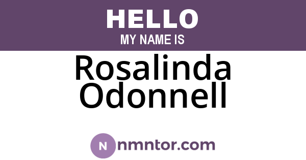 Rosalinda Odonnell