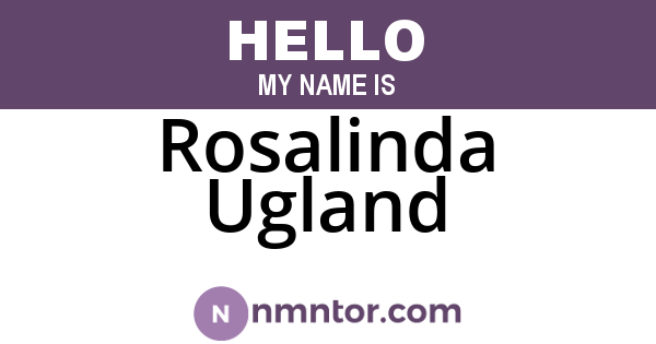 Rosalinda Ugland
