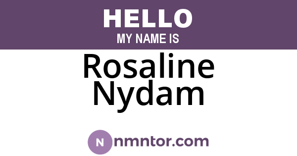 Rosaline Nydam