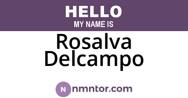 Rosalva Delcampo