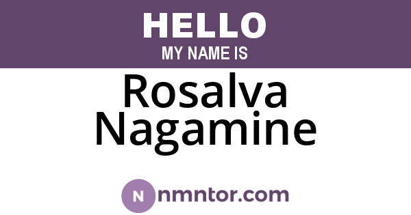 Rosalva Nagamine