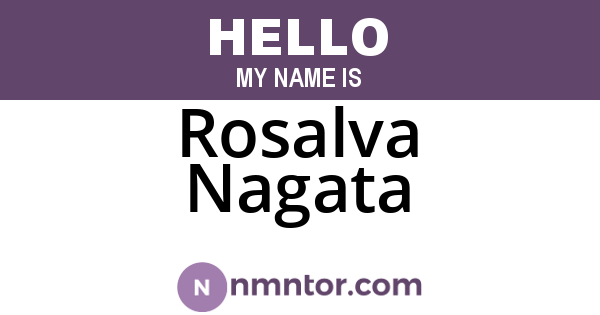 Rosalva Nagata