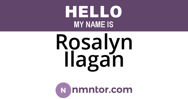 Rosalyn Ilagan