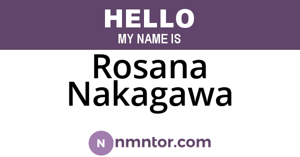 Rosana Nakagawa