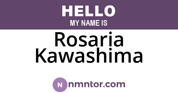 Rosaria Kawashima