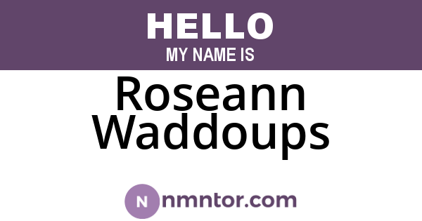 Roseann Waddoups