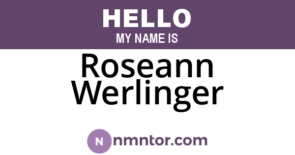 Roseann Werlinger