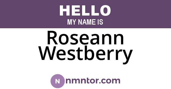 Roseann Westberry