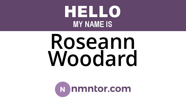 Roseann Woodard