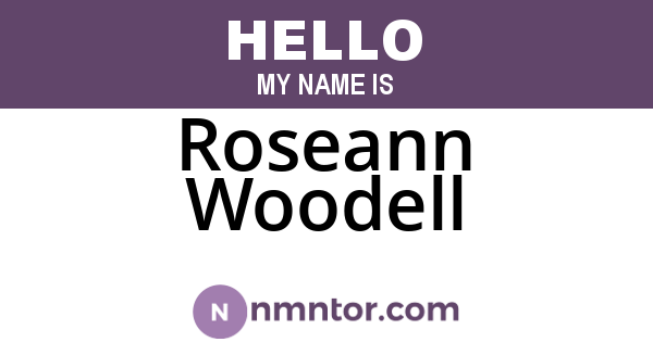 Roseann Woodell