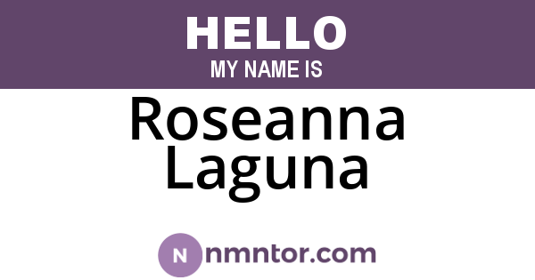 Roseanna Laguna