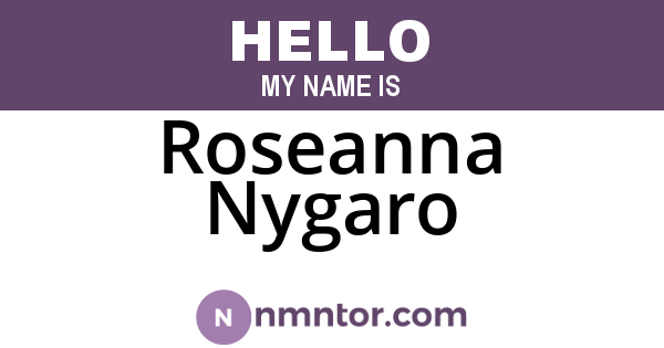 Roseanna Nygaro