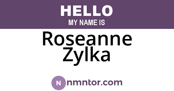 Roseanne Zylka