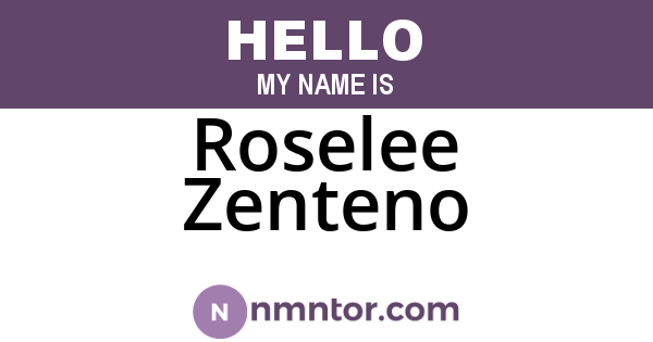 Roselee Zenteno