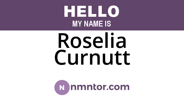 Roselia Curnutt