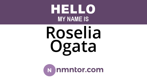 Roselia Ogata