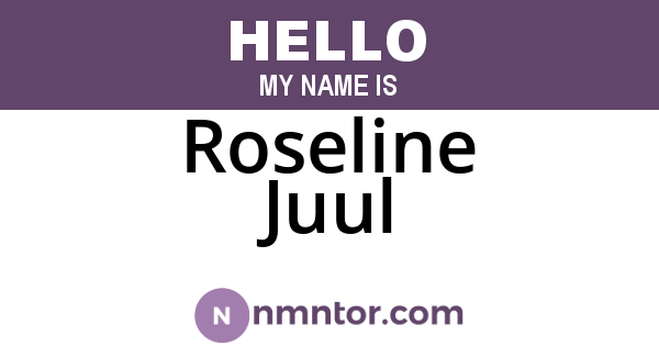 Roseline Juul