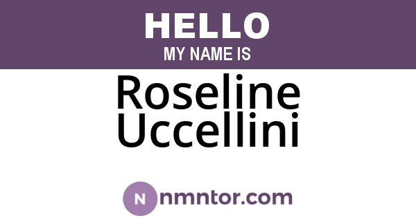 Roseline Uccellini