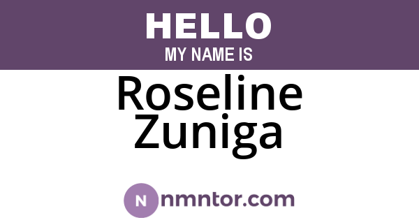 Roseline Zuniga