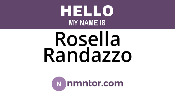 Rosella Randazzo