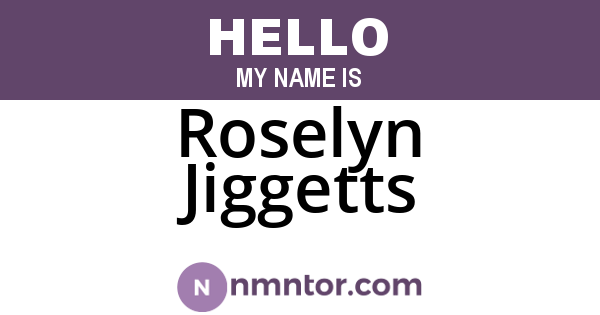Roselyn Jiggetts