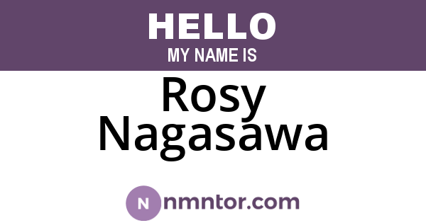 Rosy Nagasawa