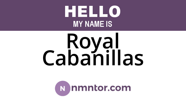 Royal Cabanillas