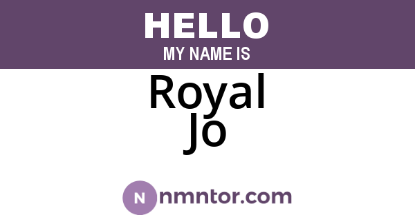 Royal Jo